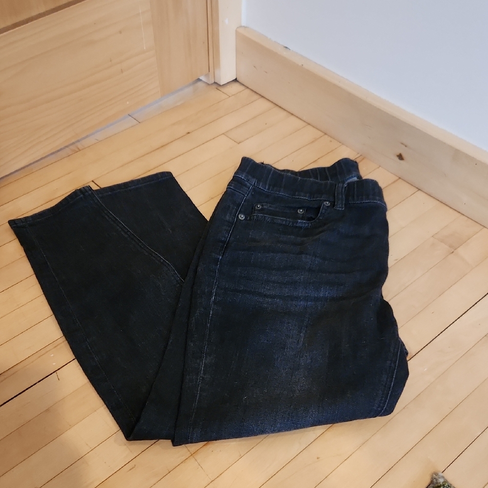 L.L. Bean Women's Skinny Jeans - Dark Blue